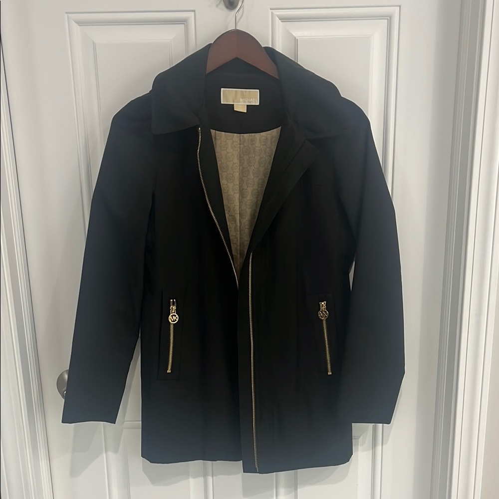 Michael Kors Elegant Black Women's Jacket size Small